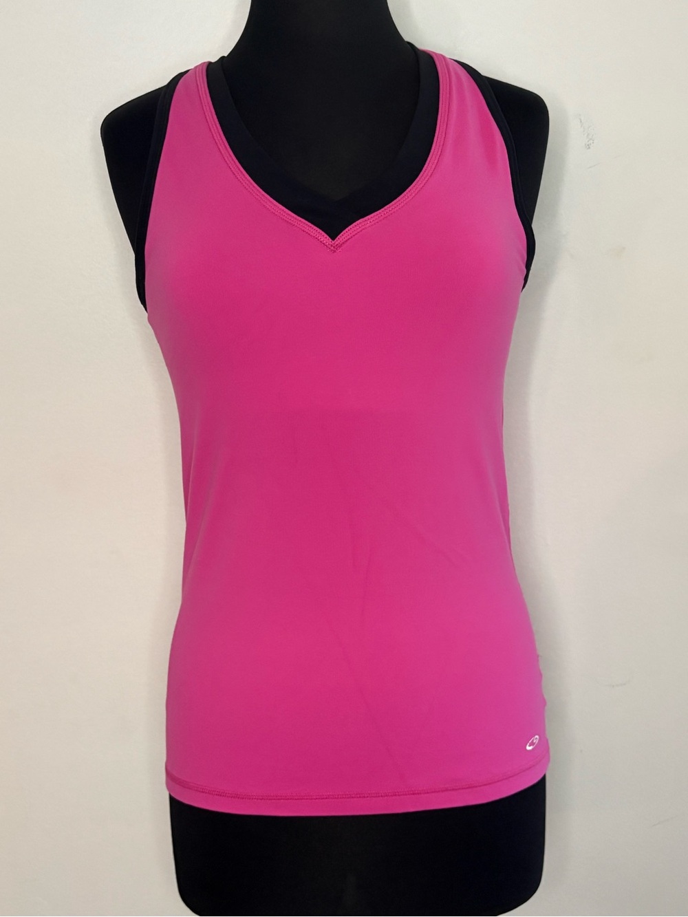 Champion Pink Athletic V-Neck Tank Top L
